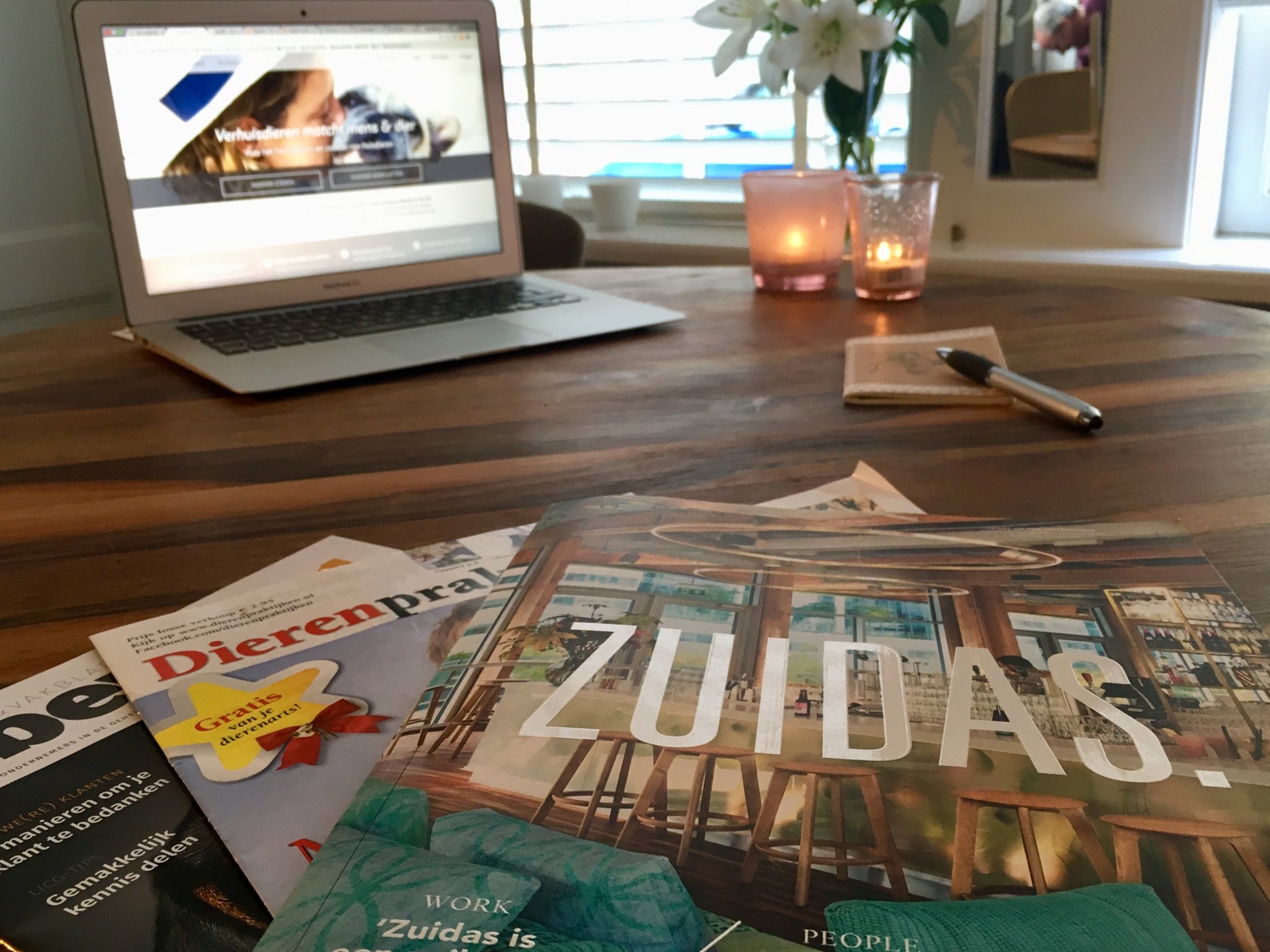 Nienke Oort voor ZUIDAS. magazine